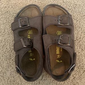 Dark Brown Birkenstock Sandals